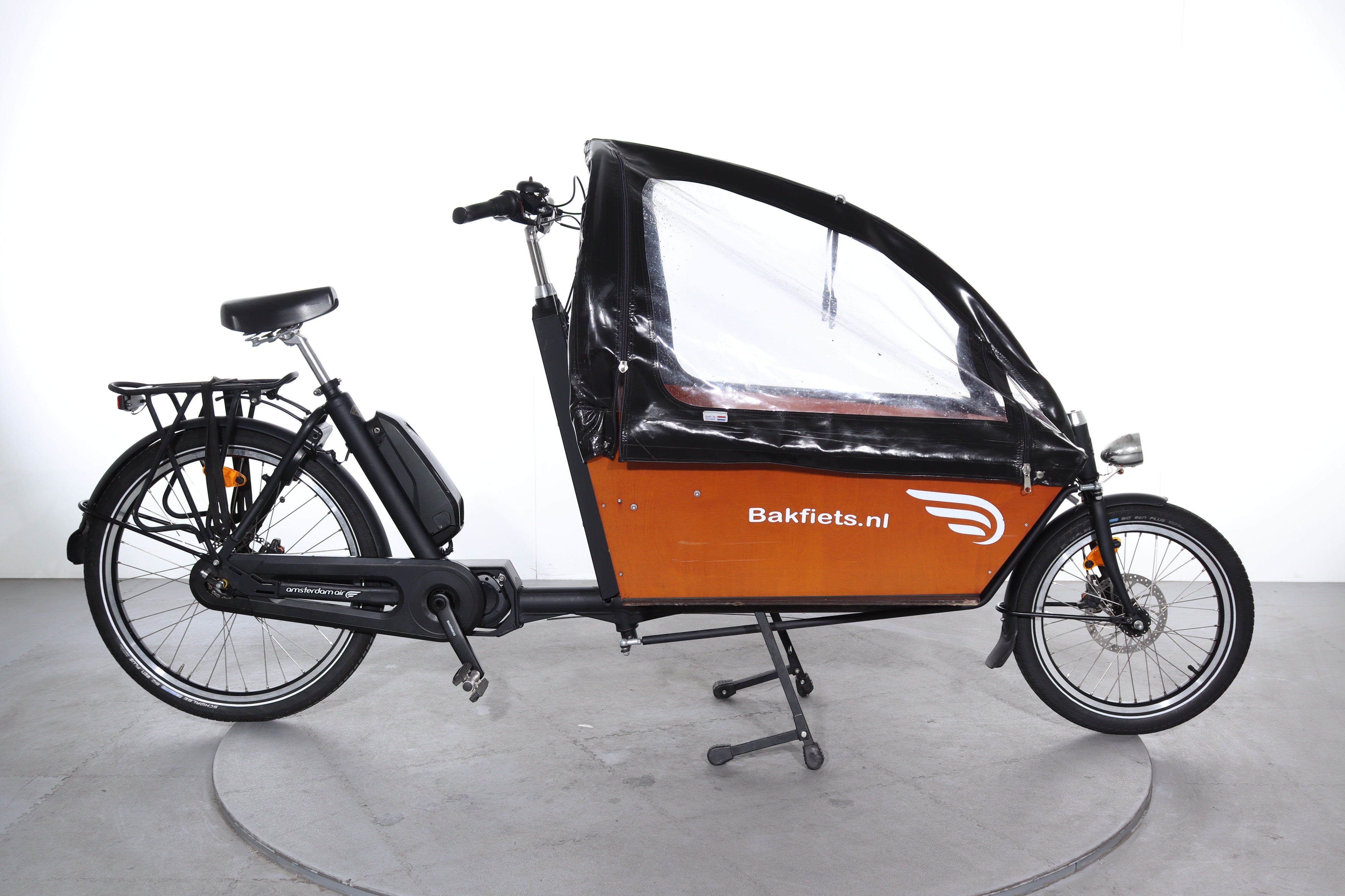 Amsterdam Air Longtail Electrique Amsterdam Air Bakfiets Comfort