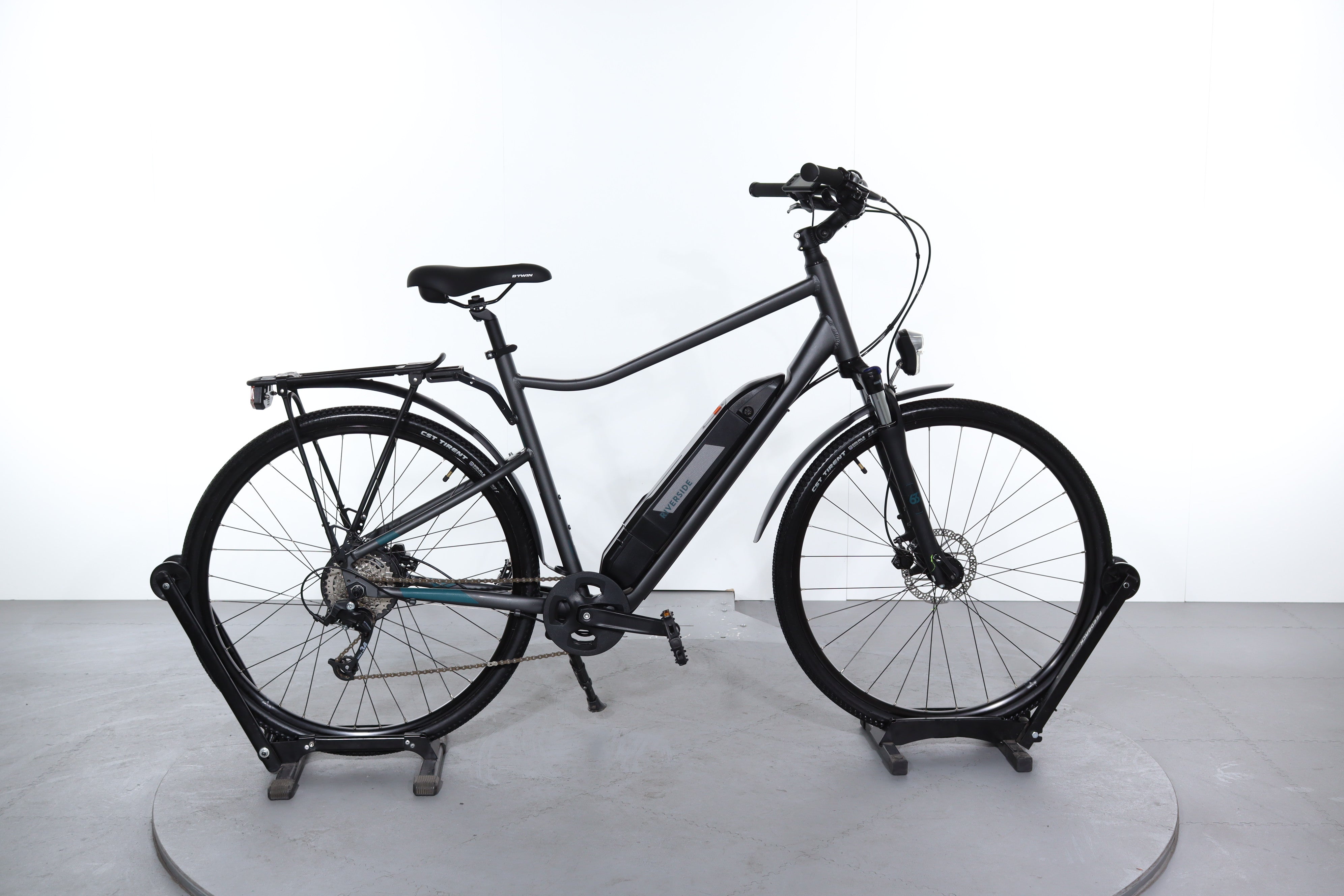 Decathlon VÃ©vélo Tout Chemin Ã©électrique Femme Vtc Riverside