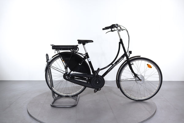 Réplique Vélo Ancien Otto Dicycle 1881 - Moulé Sous Pression 1/10 - Noir - NEUF
