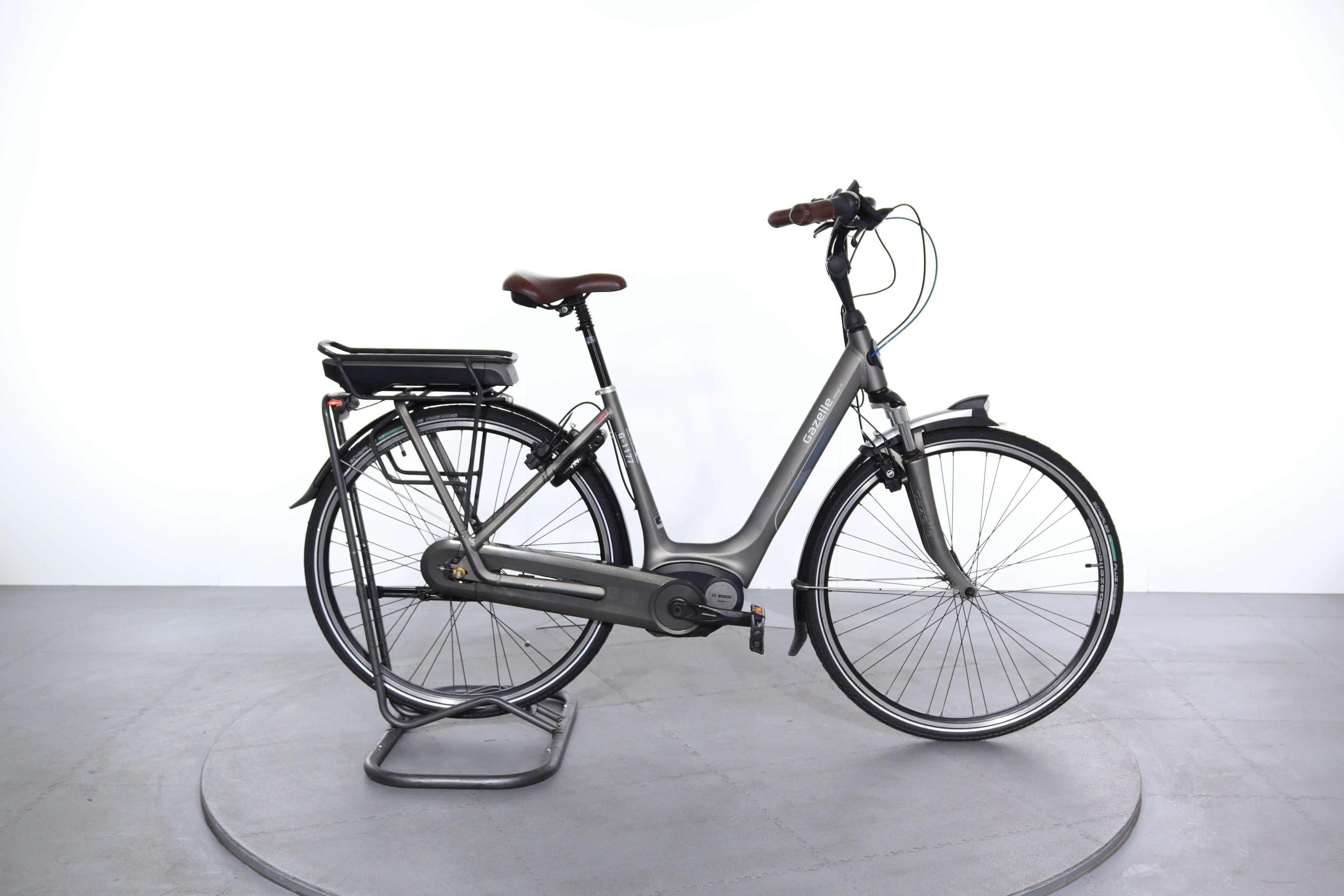 Electrique Gazelle Orange Gazelle Bicyclette Gazelle Orange C7+ HM